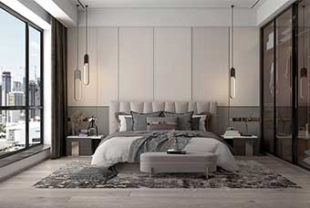 九江现代风格-卧室