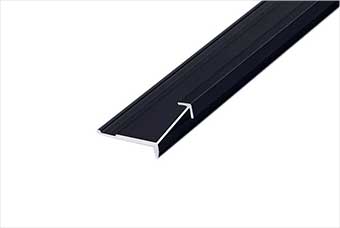 九江航空纤维墙咔铝合金阳角线(哑黑氧化)